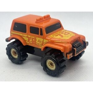 #AJ Stomper 4 x 4 Orange Mini Renegade Jeep 78 McDonalds Happy Meal Vintage